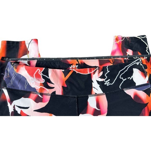 Joy Lab Leggings Feathery Floral Size XL - Picture 3 of 6